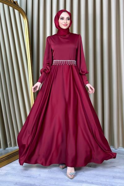 Yagmur Abiye Bordo