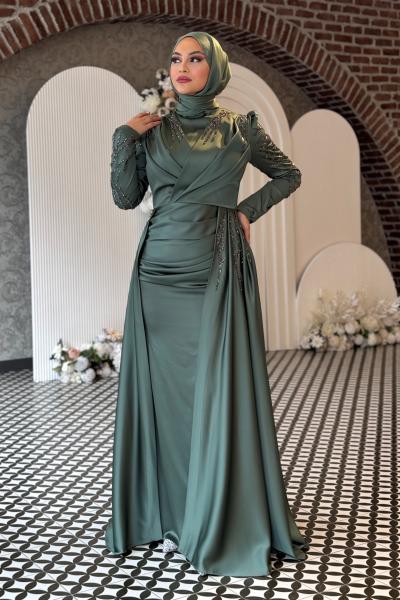 Eftelya Abiye Mint Yeşili