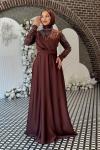 Hülya Abiye Kahverengi