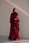 Madonna Abiye Bordo