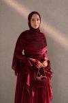 Madonna Abiye Bordo